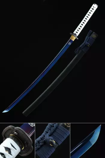 Ghost Of Tsushima Katana | Flower Tsuba Manganese Steel Katana