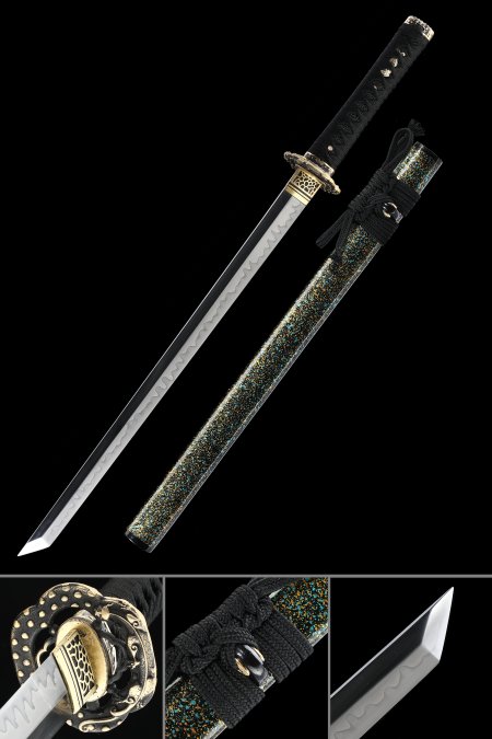 Hand-forged T10 Carbon Steel Japanese Ninjato Sword