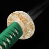 Green Crod Handle Japanese Katana Swords