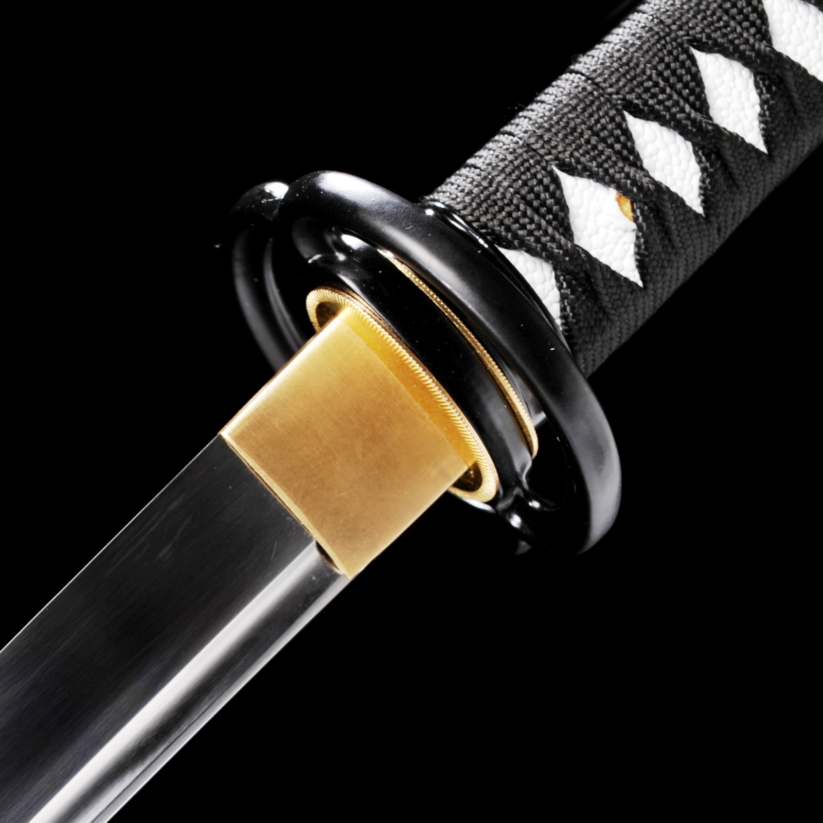 Handmade Carbon Steel Real Japan Katana Samurai Sword With Camo Leather ...