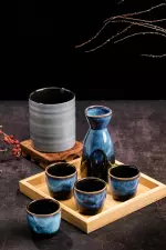 Ceramic Japanese Sake Set