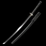 Black Cord Handle Katana