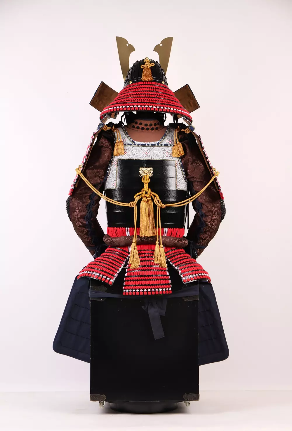 Ancient Japanese Armor | Handmade Toyotomi Clan Brown Japanese
