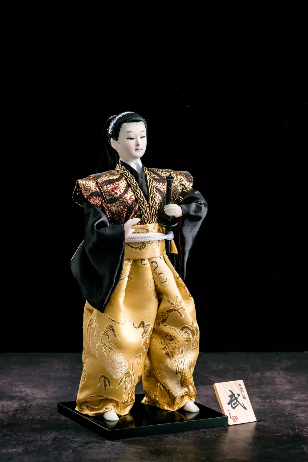 Japanese Samurai Warrior Doll | Vintage Japanese Samurai Warrior