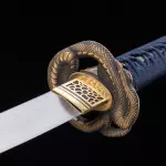 Blue Crod Handle Katana