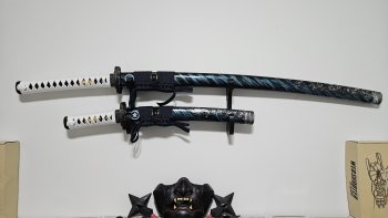 Handmade Ghost Of Tsushima Katana Sword Katana And Tanto Sword Set