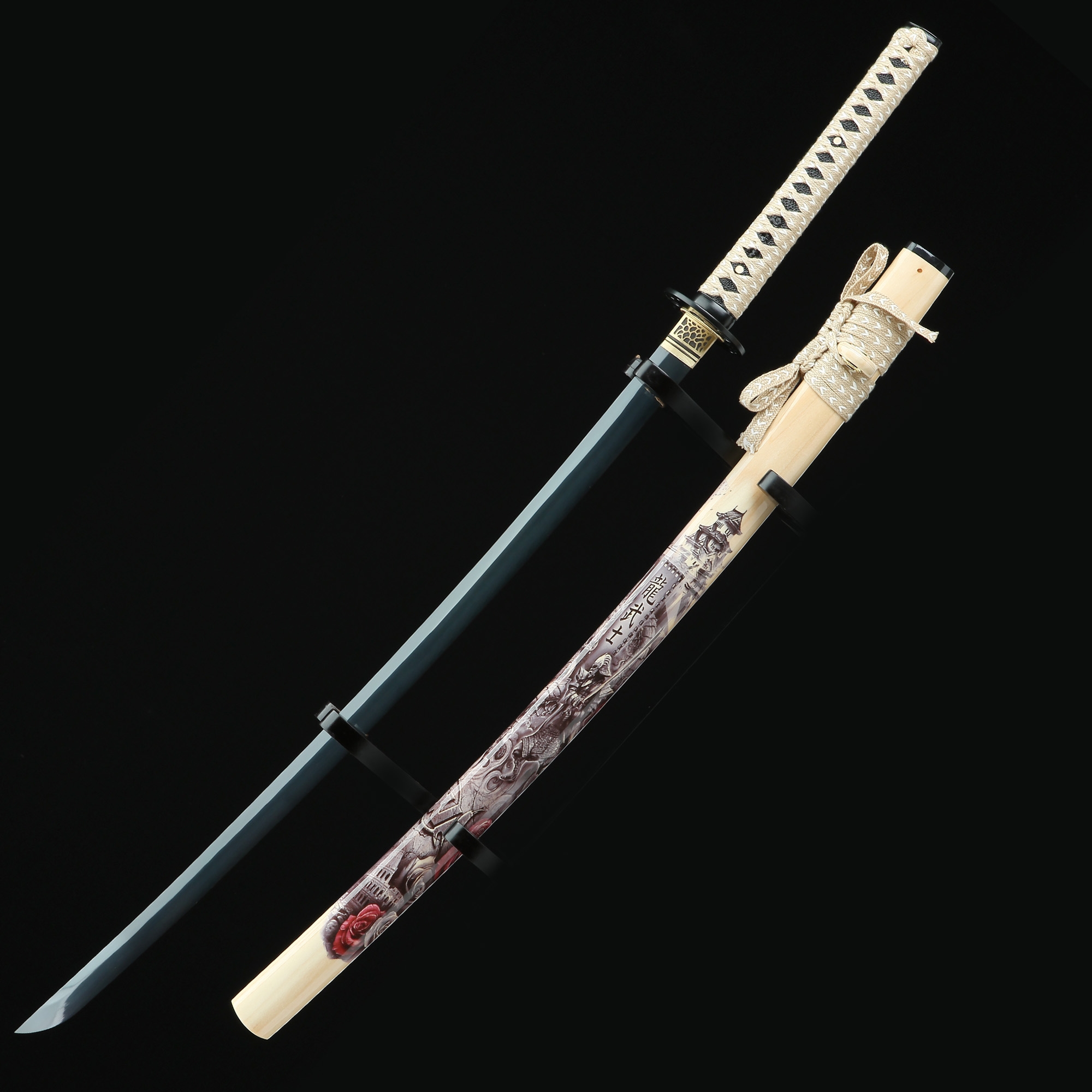 1095 Carbon Steel Katana Handmade Japanese Katana Sword 1045 Carbon
