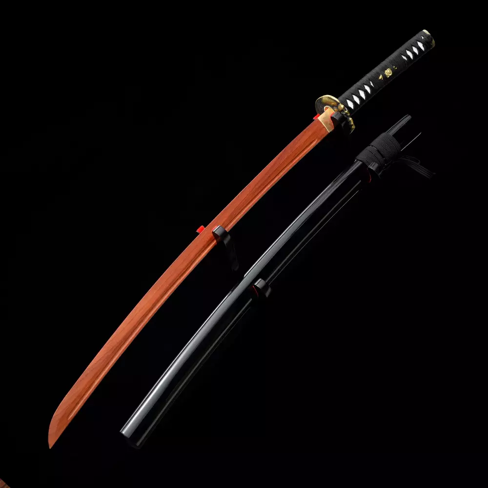 Japanese Katana Real Swords Rosewood Blade Ready For Training