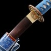 Blue Crod Handle Japanese Tanto Swords