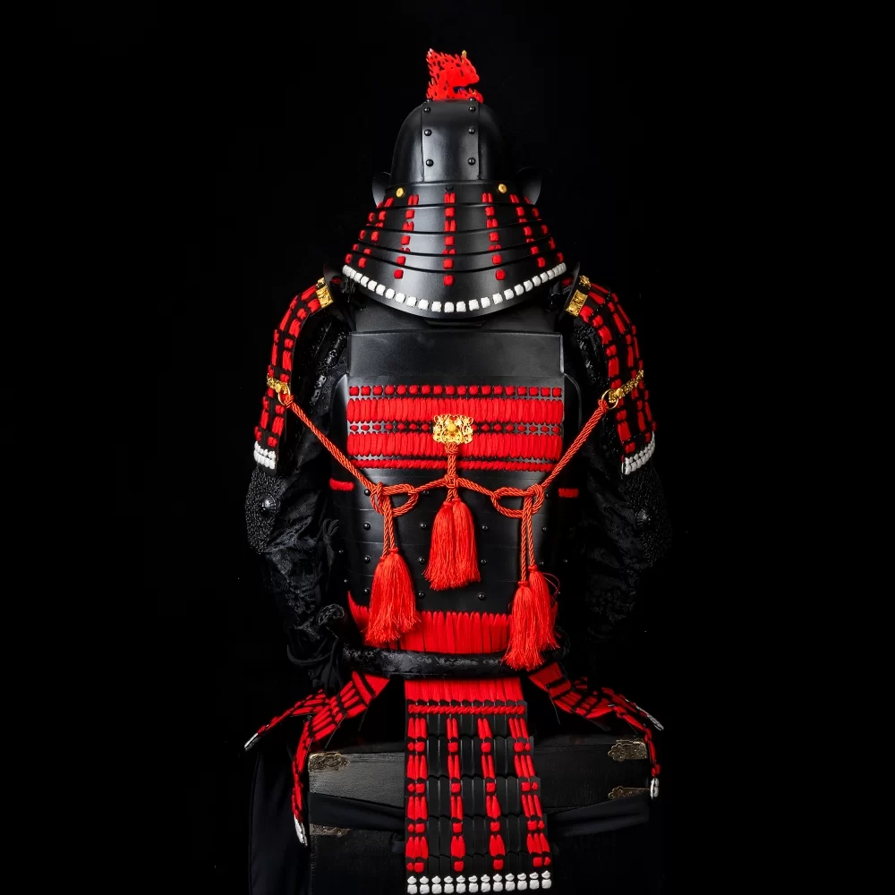 Japanese Samurai Armor | Handmade Black And Red Japanese Samurai