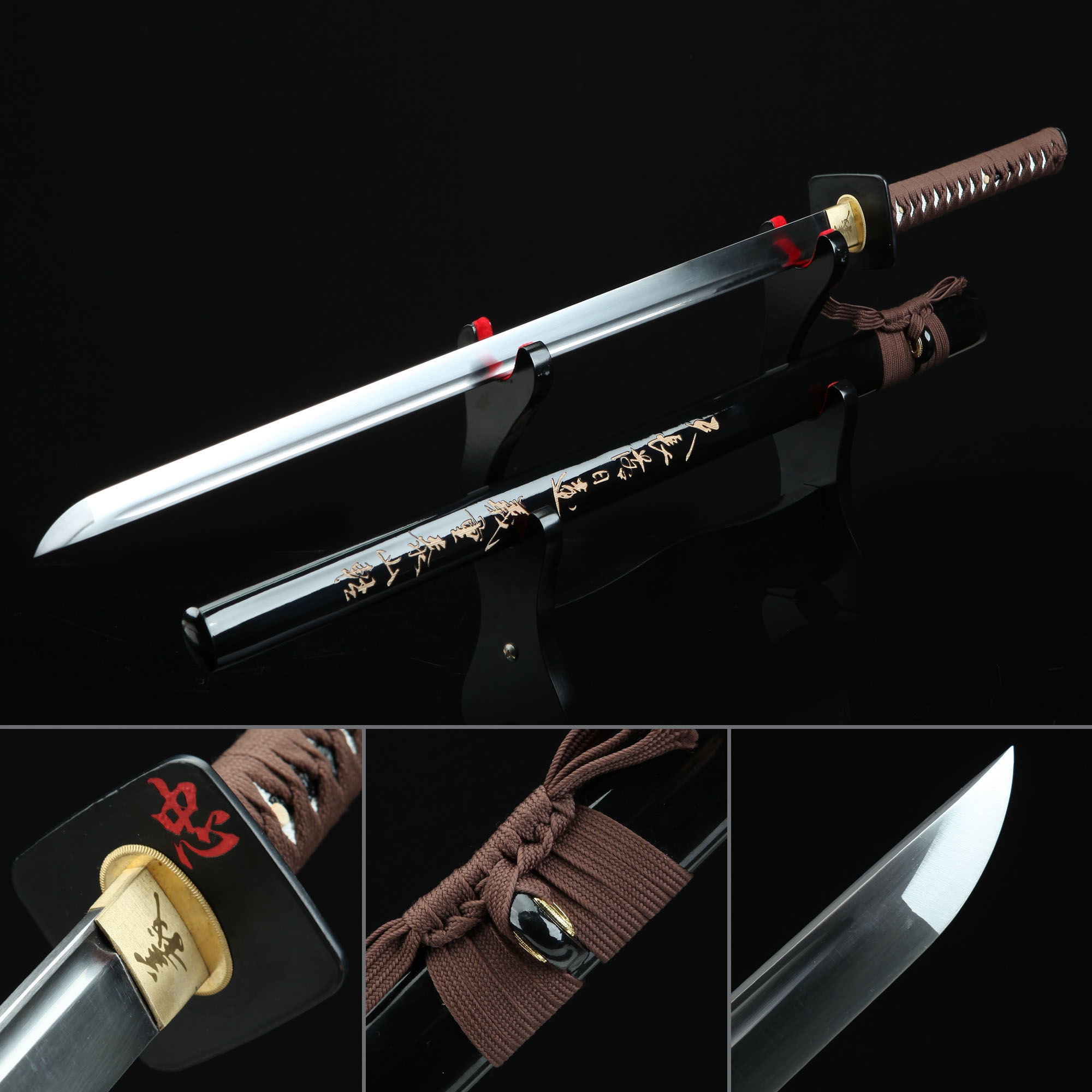 Handmade High Manganese Steel Real Japanese Ninjato Ninja Sword With