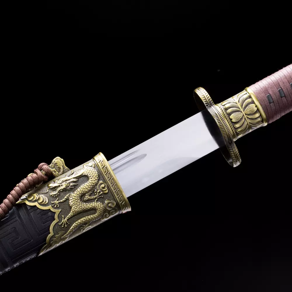 Chinese Dao Sword | Handmade Spring Steel Straight Blade Chinese