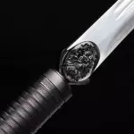 Black Lather Handle Ninjato