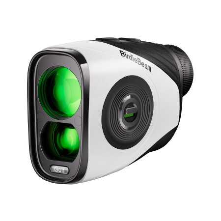 Birdiebeam Magnetic Laser Golf Rangefinder With Slope - White