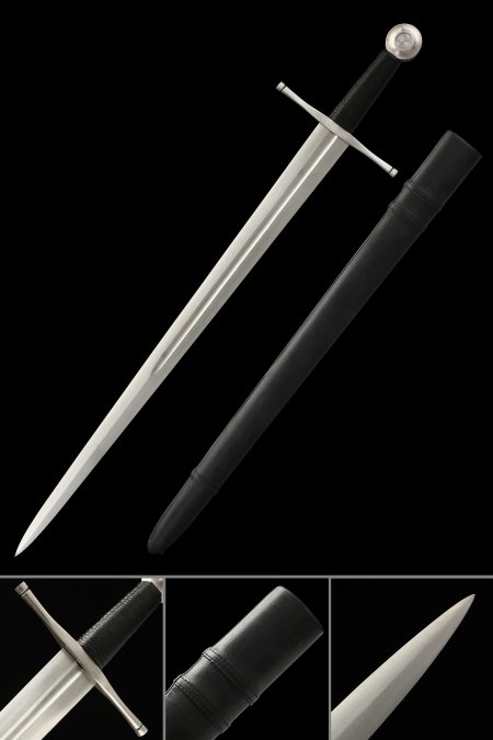 Medieval European Sword Tull Tang Manganese Steel Blade