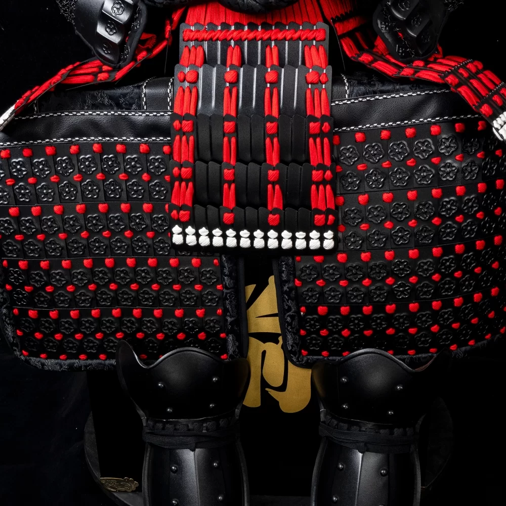 Japanese Samurai Armor | Handmade Black And Red Japanese