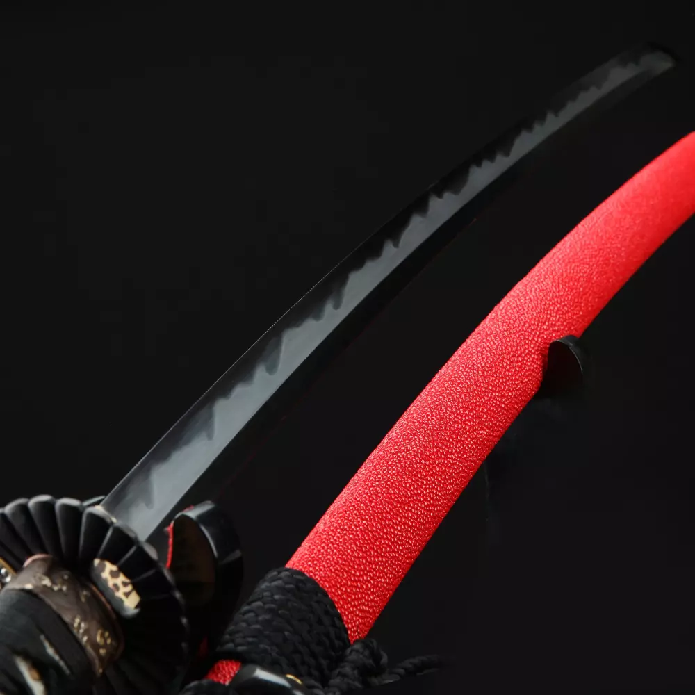Red And Black Katana | High-performance Japanese Katana T10