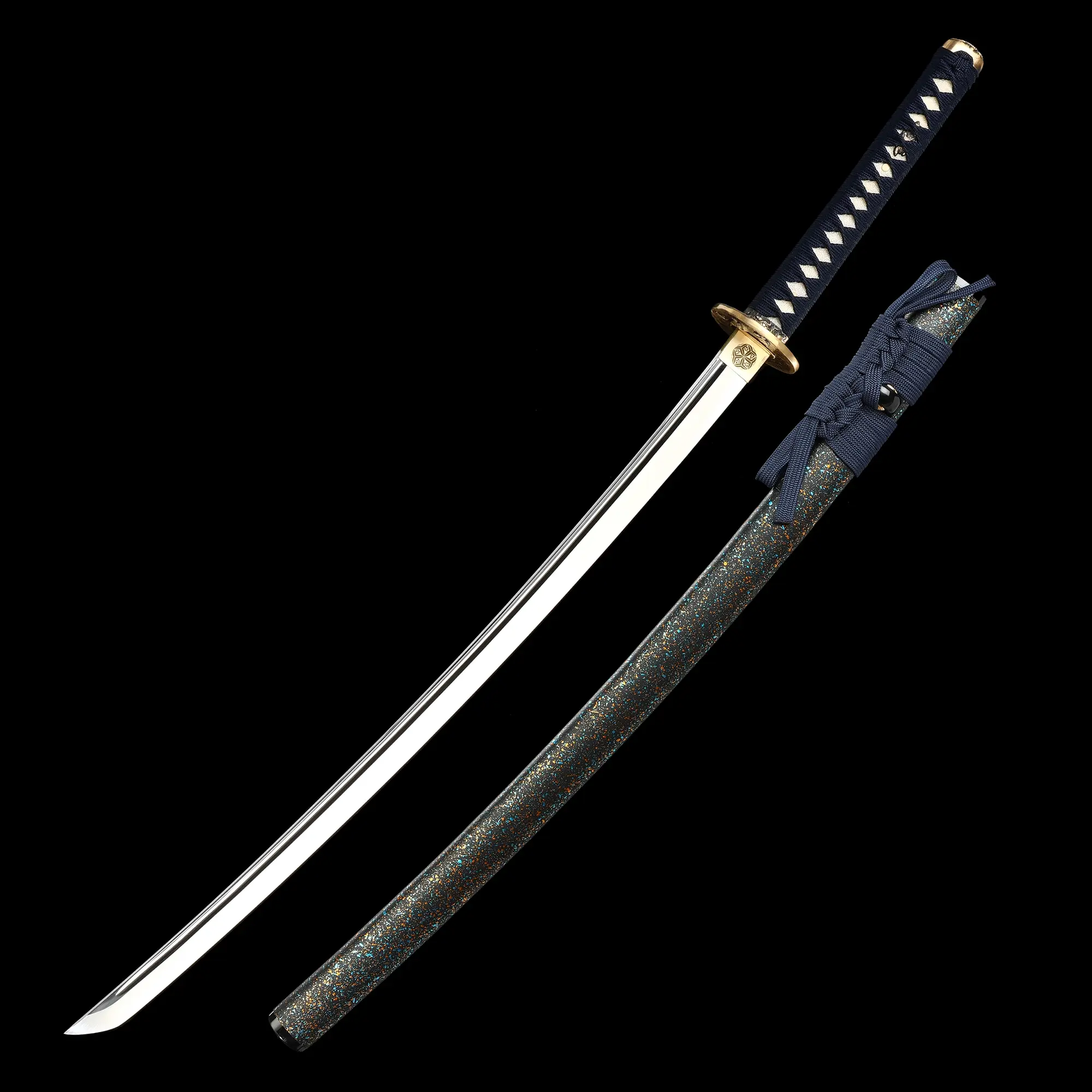 Full Tang Katana | Handmade Full Tang Katana Sword 1095 Carbon Steel ...