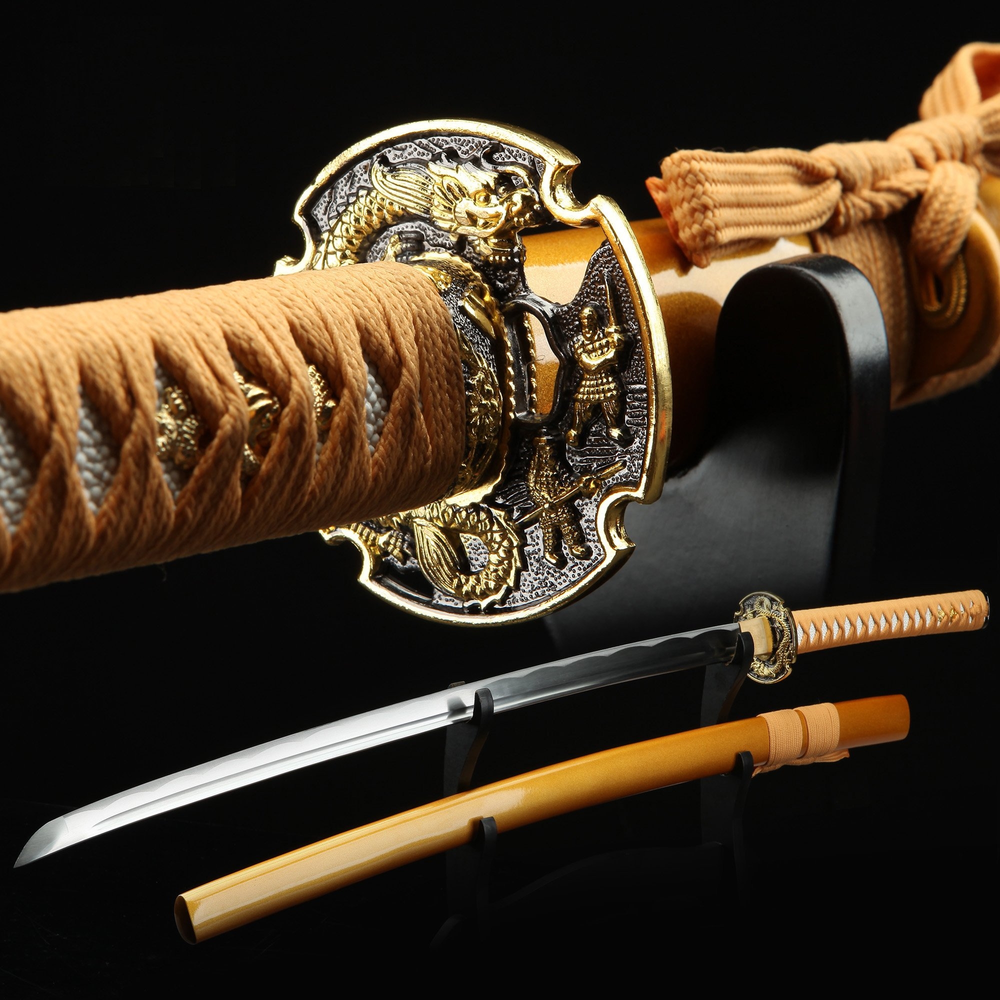samurai dan dragon katana