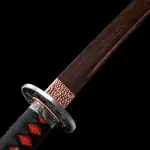 Red Saya Wooden Katana Swords