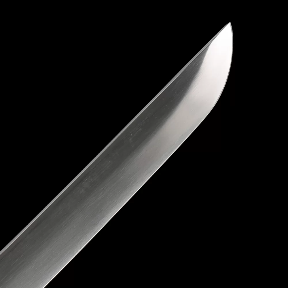 1065 Carbon Steel Katana with Dragon-Engraved Blade in White