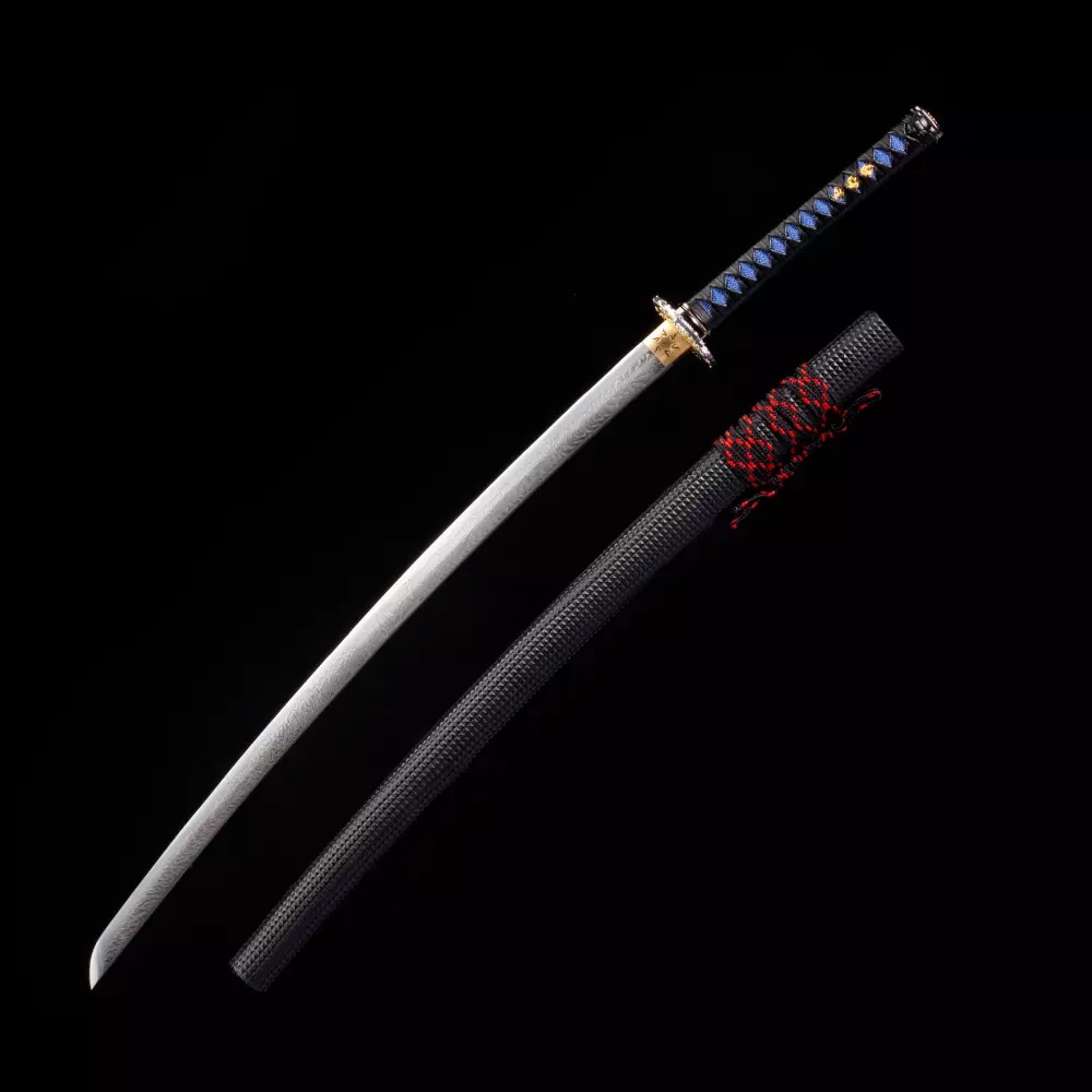 Nihonto  Handmade Japanese Nihonto Samurai Sword With Natural Scabbard -  TrueKatana