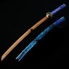 Blue Saya Wooden Katana Swords