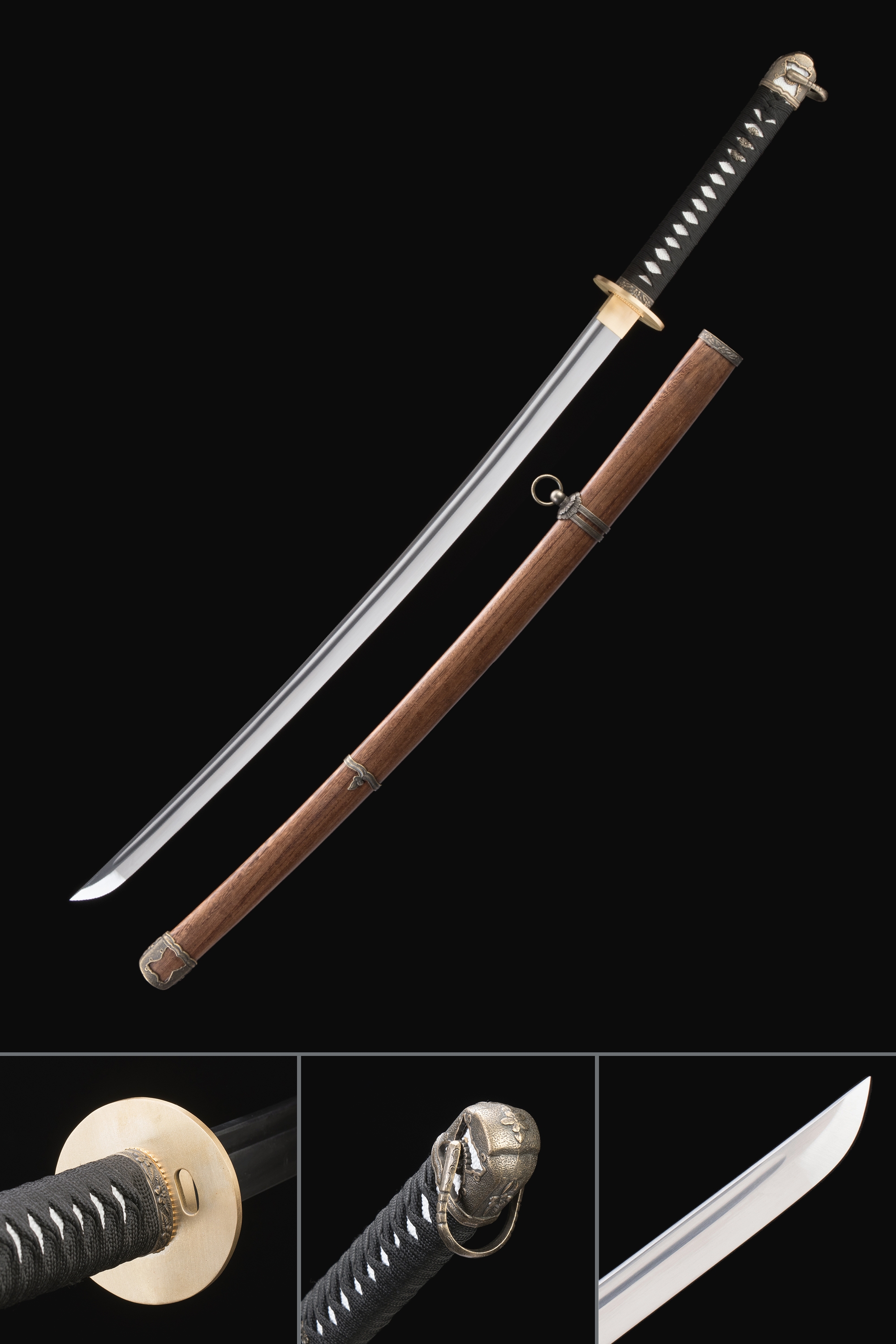 Entièrement fait main, katana en bambou, katana en bois, épée en