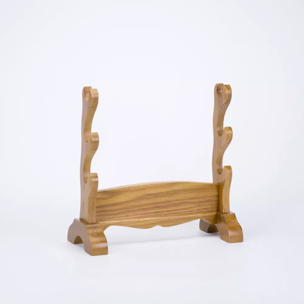 Tall Dagger Display Rack Cosplay Blade Holder Wudaizhi Wooden Samurai Sword Stand - One Tier ...