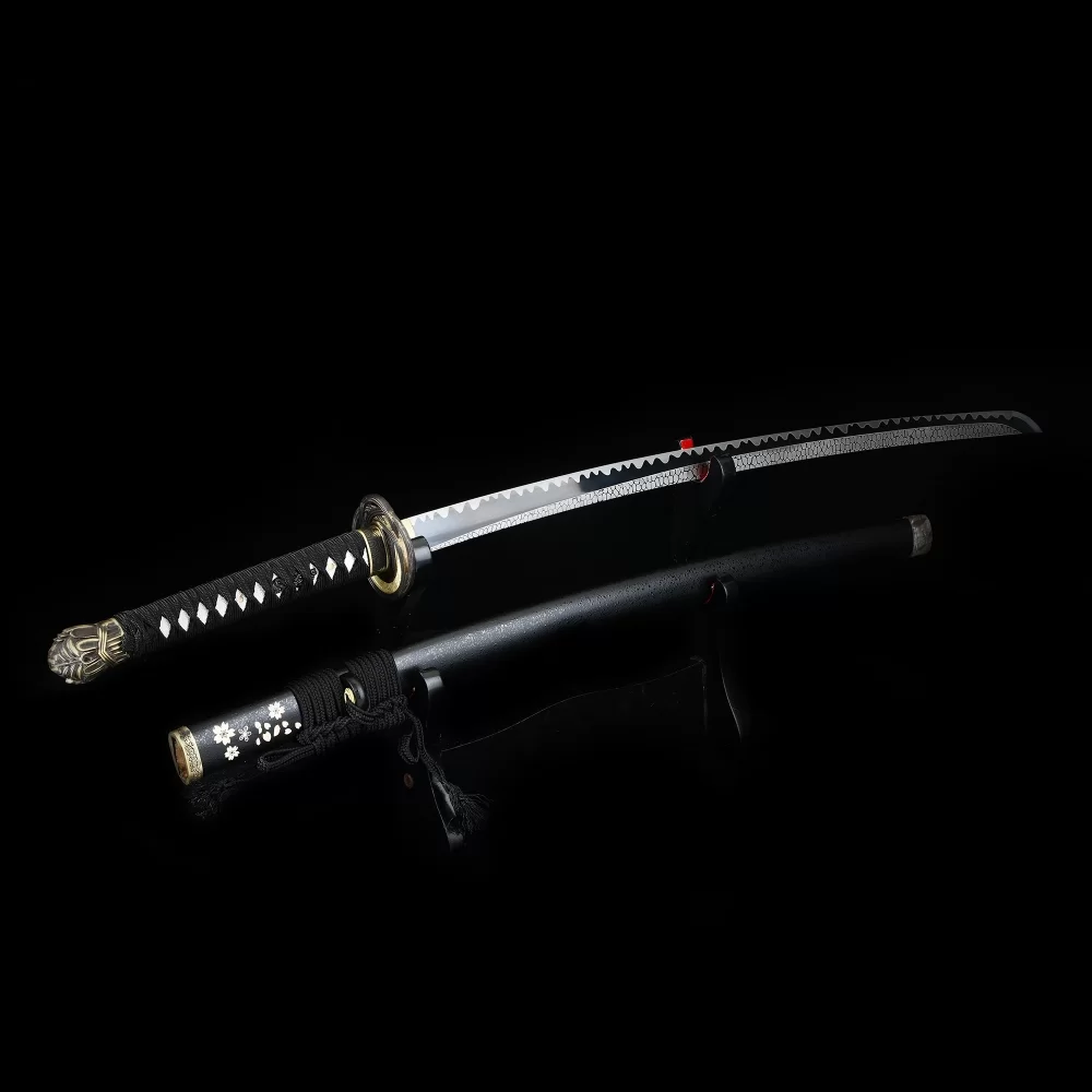 Black Katana | Handmade Japanese Samurai Sword With Black