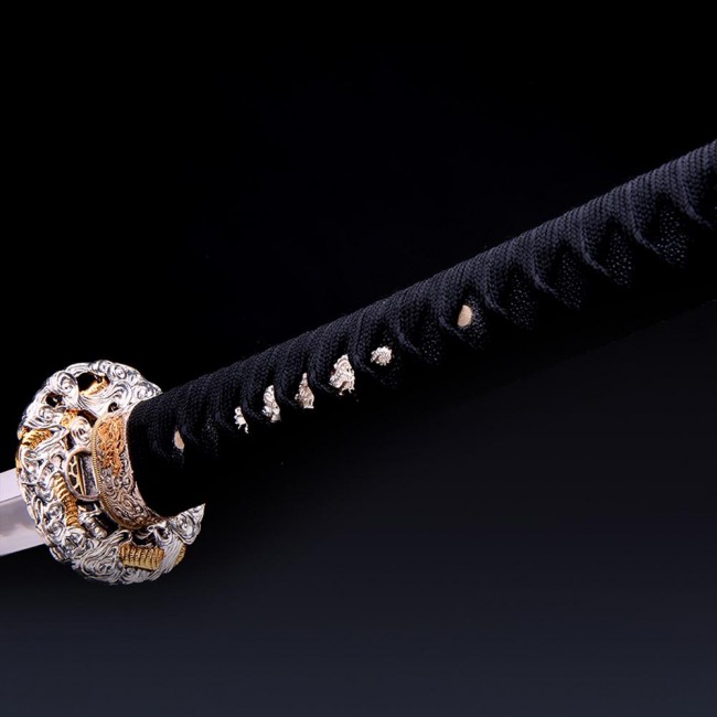 BLACK Crystal Katana