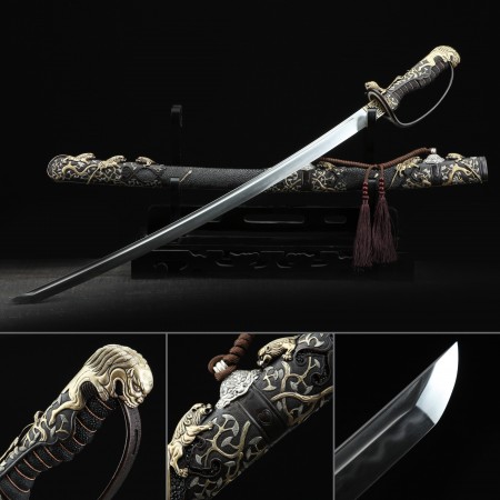 High-performance 1000 Layer Folded Steel Real Hamon Japanese Katana Samurai Swords