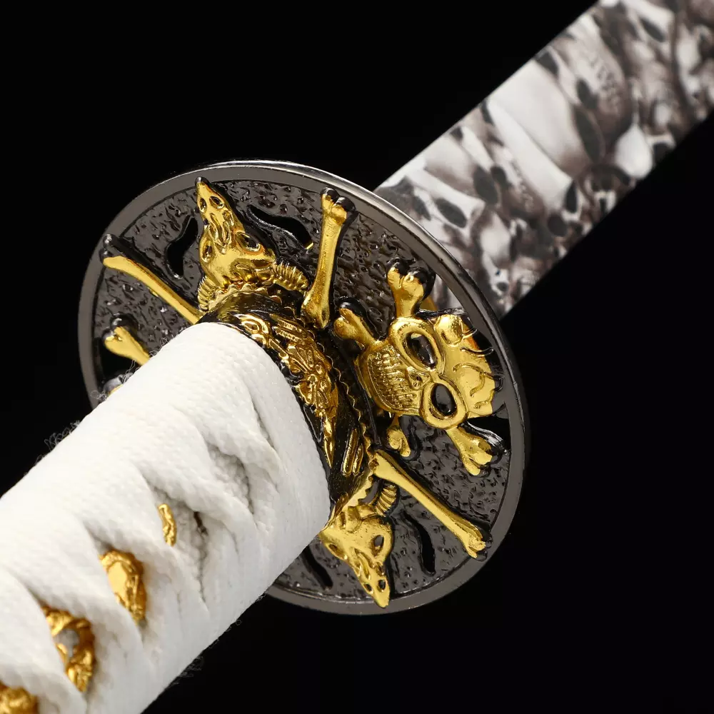Skull Katana | Handmade Japanese Katana Sword With Skull