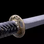 Schwarzer Kordelgriff Ninjato