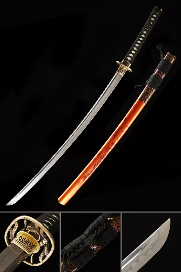 Orange Katana for Sale - TrueKatana