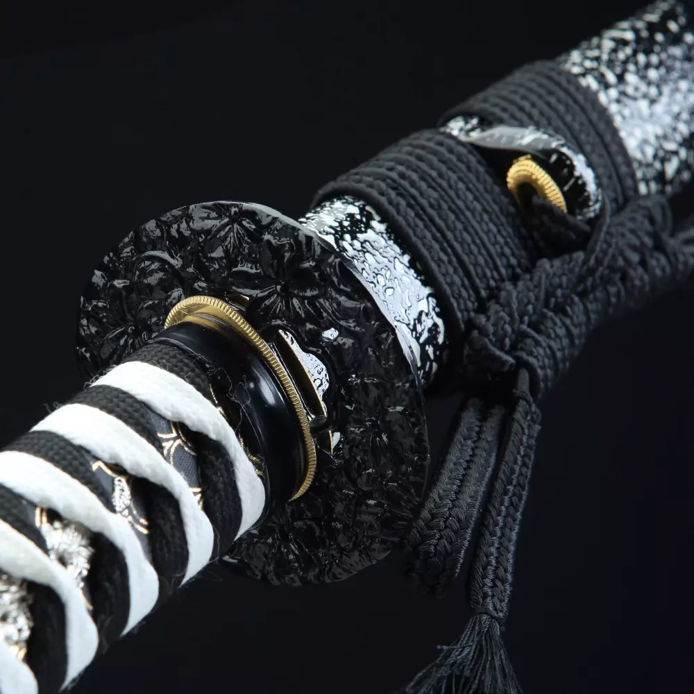 Black And Golden Katana | Handmade Japanese Katana Sword