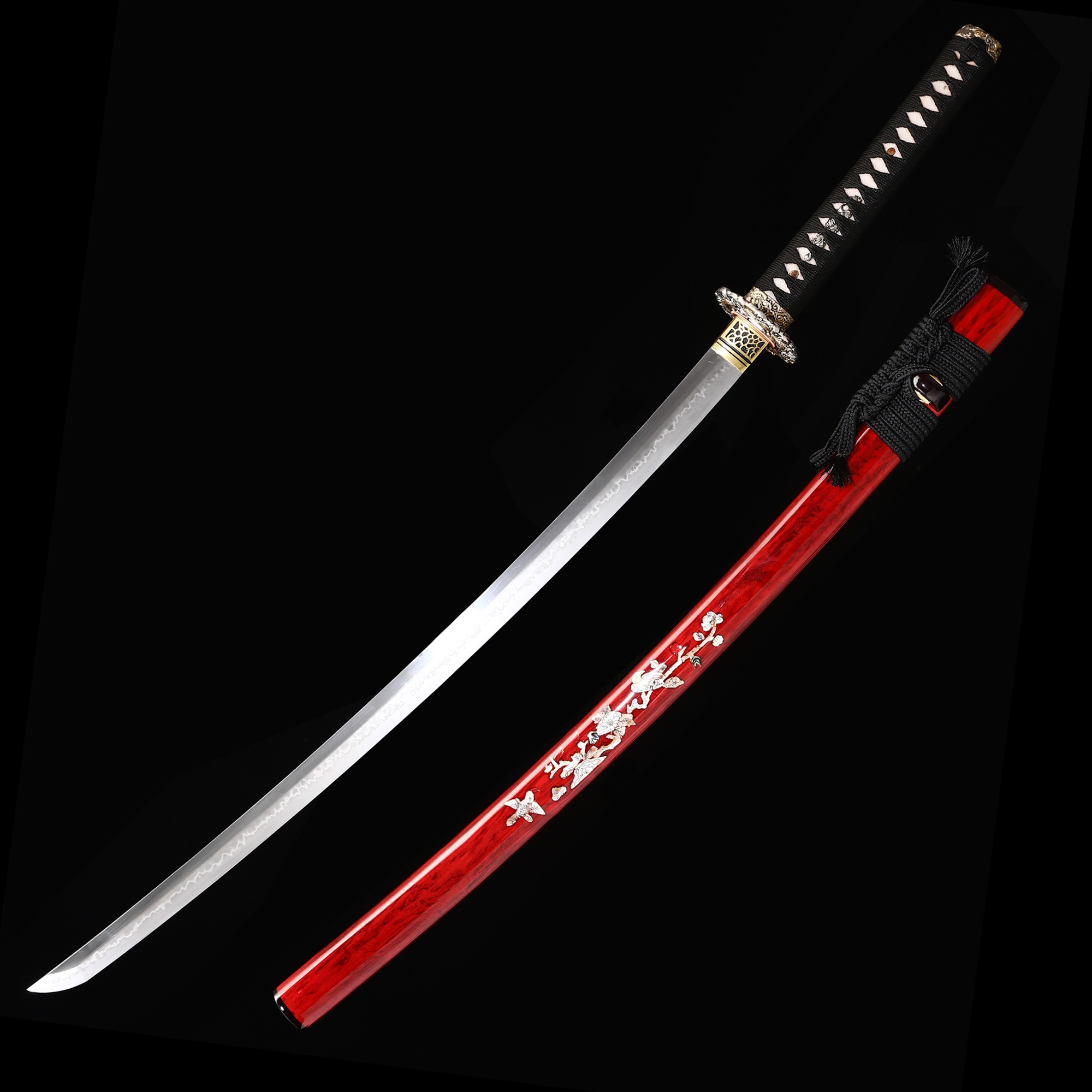 Battle Ready Sharp Clay Tempered T10 Steel Blade Japanese Samurai Katana Sword 
