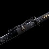Pu Black Samegawa Wooden Ninja Swords