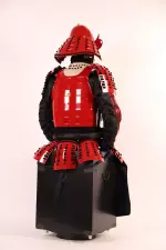 Handmade Takeda Clan Japanese Samurai Armor With Red Suji-helmet, Life ...