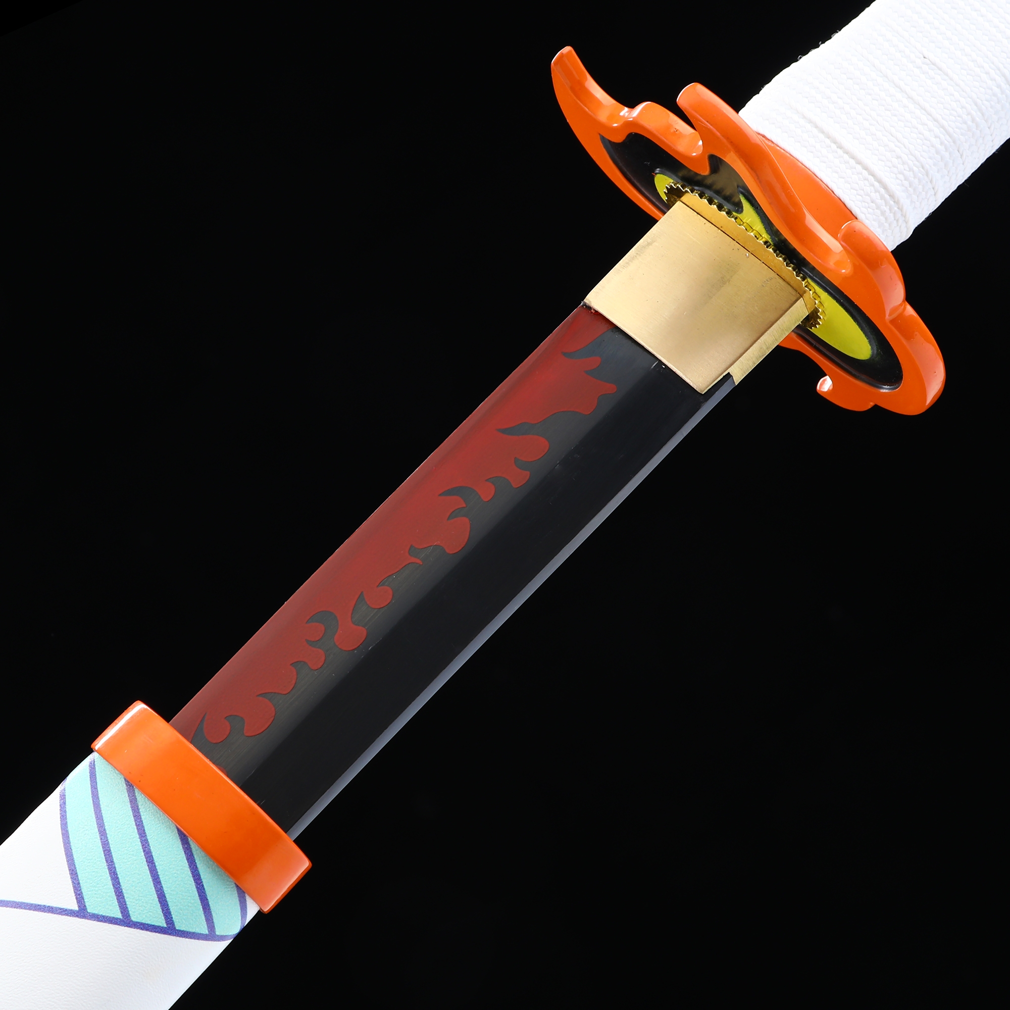 Rengoku Sword  Kyojuro Rengoku's Sword, Demon Slayer Sword, Kimetsu No  Yaiba Sword - Nichirin Sword - TrueKatana