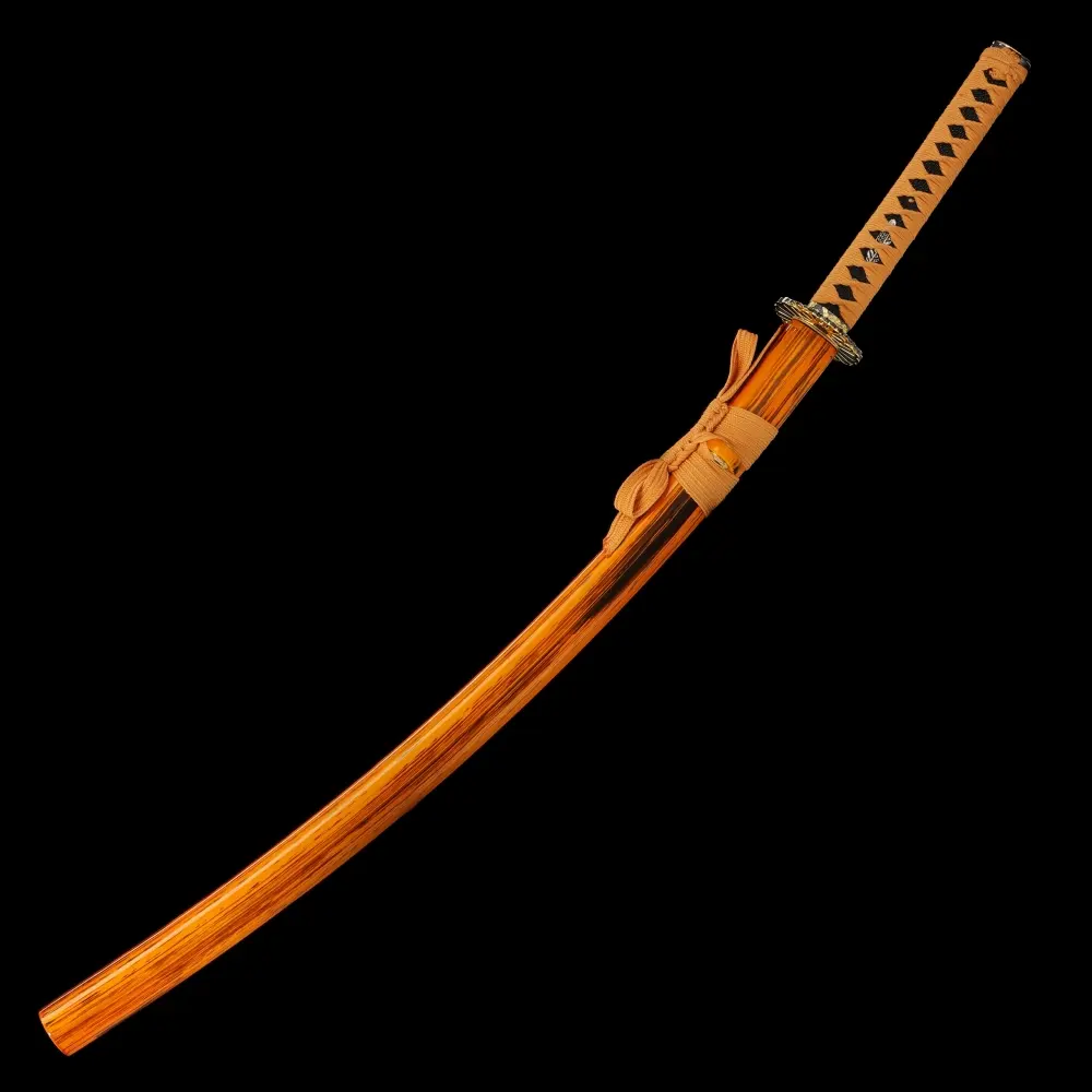 Orange Katana | Orange Katana with Manganese Steel Blade