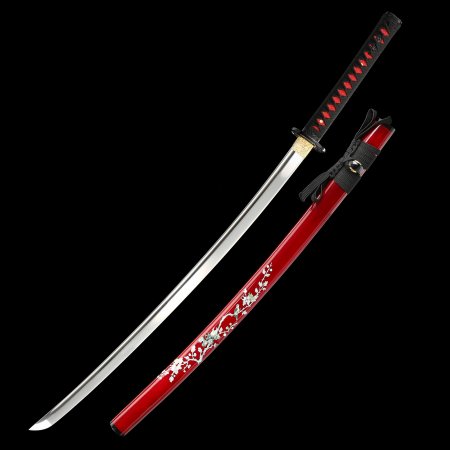 Handmade Full Tang Japanese Samurai Sword With 1095 Carbon Steel Blade