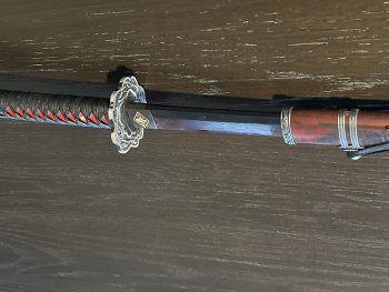 Handmade Japanese Sekiro Katana Sword With Red Blade