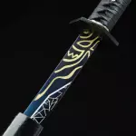 Blaue Klinge Ninjato