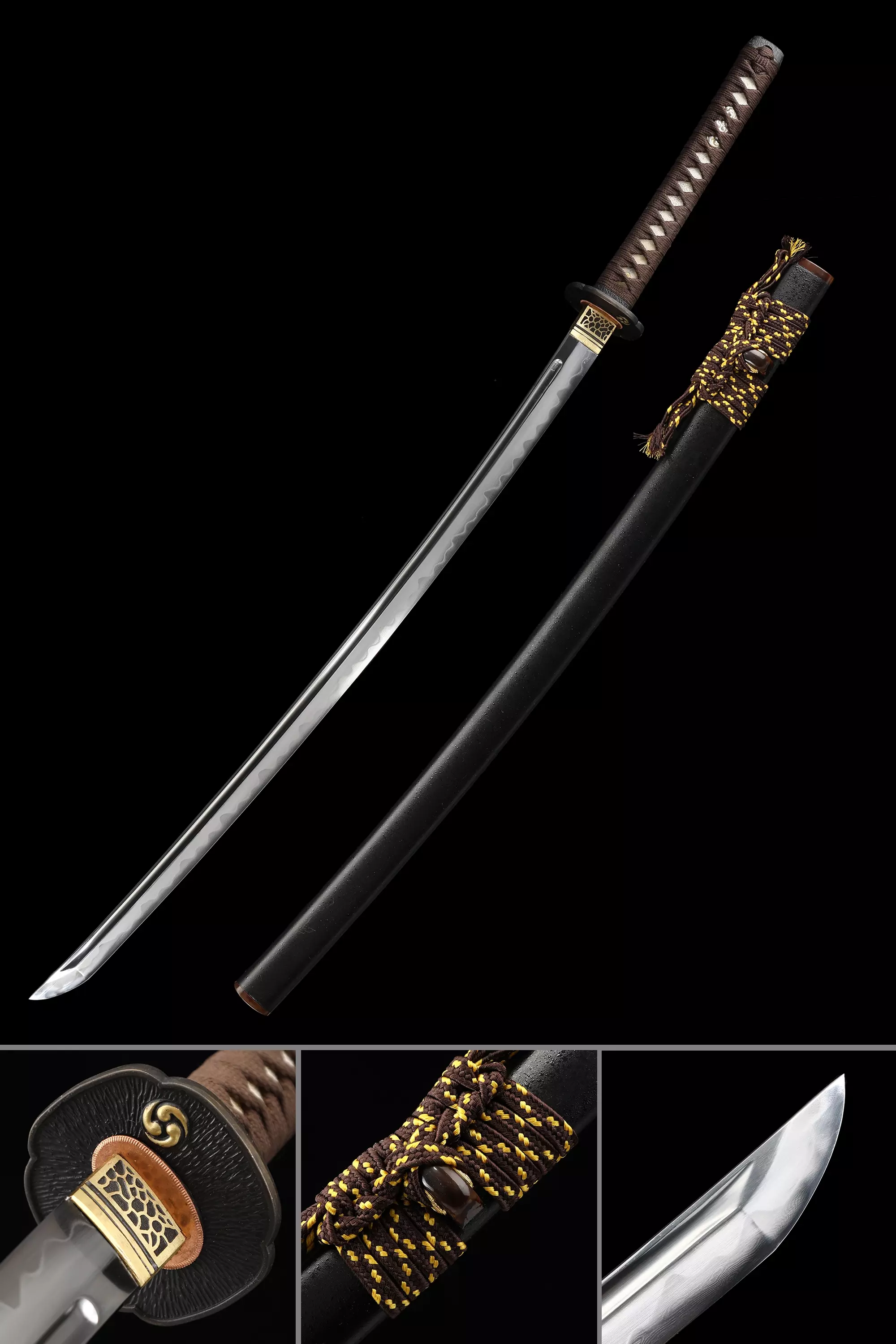 Razor Sharp Katana | High-performance Japanese Katana Sword Damascus ...