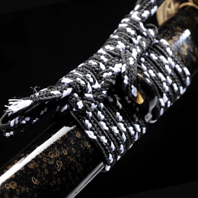 Song Dynasty Sword  Handmade Retro Black Sandalwood Damascus Steel Chinese  Ming Dynasty King Swords - TrueKatana
