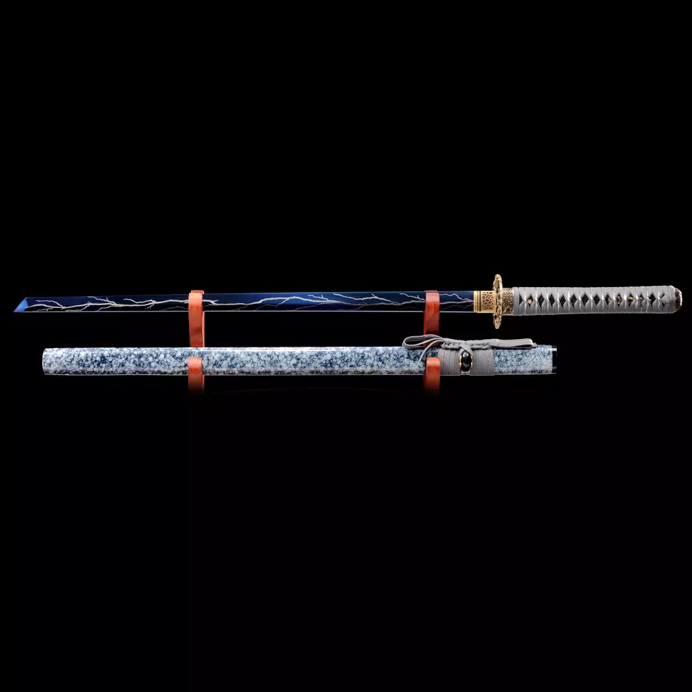 Blue Ninja Sword | Handmade Japanese Ninjato Ninja Sword