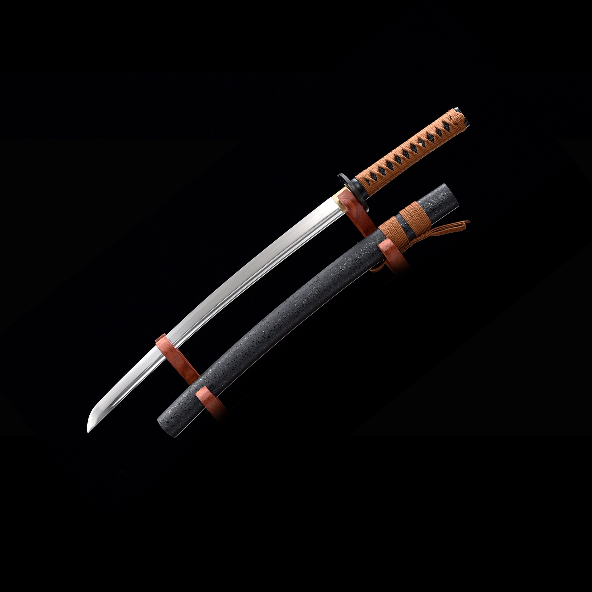 Details about   Japanese Wakizash Sword Ninja Katana Sharp High Manganese Steel Blade Full Tan 