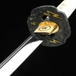 White Crod Handle Katana