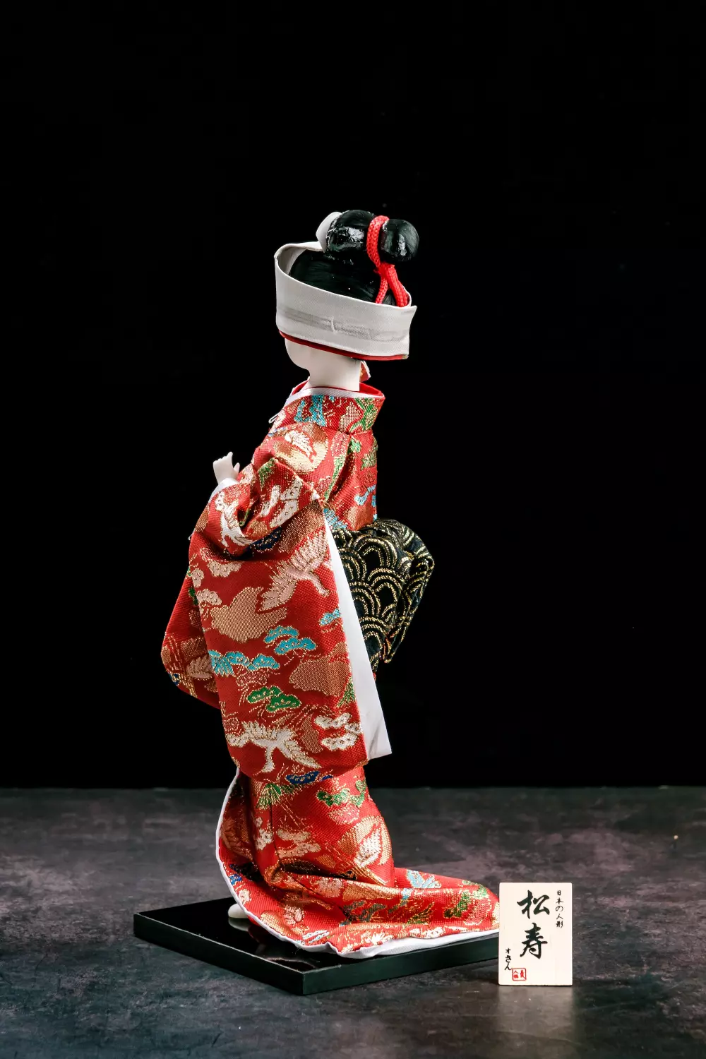 Asian Geisha Doll  Traditional Japanese Geisha Doll With Blue Kimono -  TrueKatana